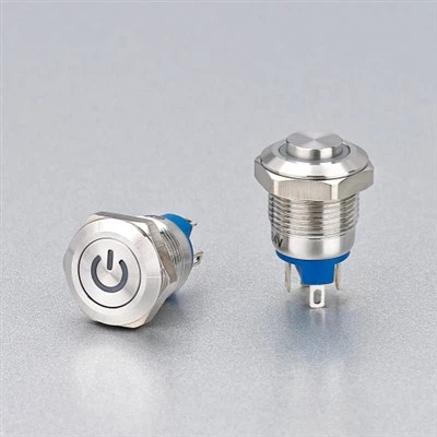 Interrupteur anti-vandalisme GQ12-A 12 mm